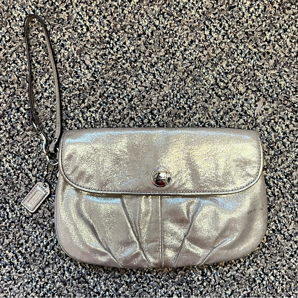 Coach wristlet purse